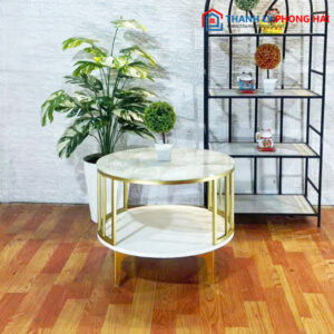 Thanh Lý Bàn Sofa Mặt Tròn 2 Tầng Mới 99% (Nhiều Màu) 14