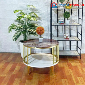 Thanh Lý Bàn Sofa Mặt Tròn 2 Tầng Mới 99% (Nhiều Màu) 13
