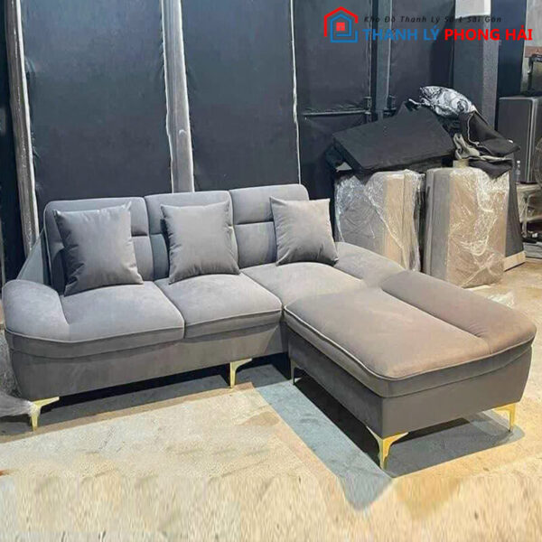 Thanh Lý Ghế Sofa Chữ L Cao Cấp Mới 99% 3