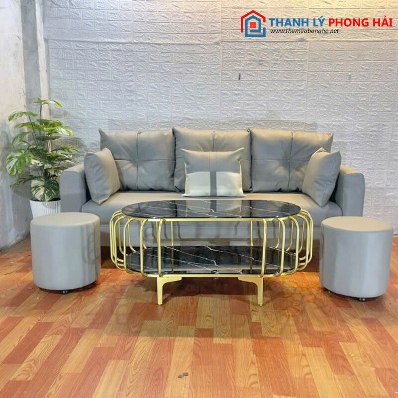 Thanh Lý Bộ Sofa Bọc Da Xám Sang Trọng Mới 99%   bo-sofa-thanh-ly-21 Thanh Lý Bộ Sofa Bọc Da Xám Sang Trọng Mới 99%