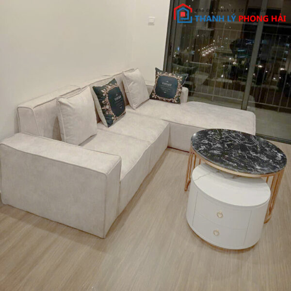 Thanh Lý Sofa Góc L 2m4x1m6 Mới 99% 3