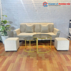 Bộ Sofa Băng 2 Chỗ Bọc Vải Mới 99% (nhiều màu) 10