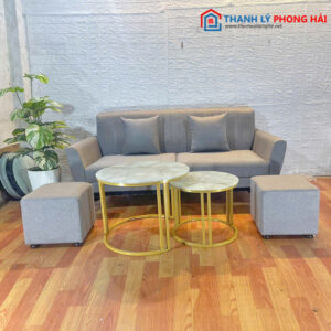 Bộ Sofa Băng 2 Chỗ Bọc Vải Mới 99% (nhiều màu) 9