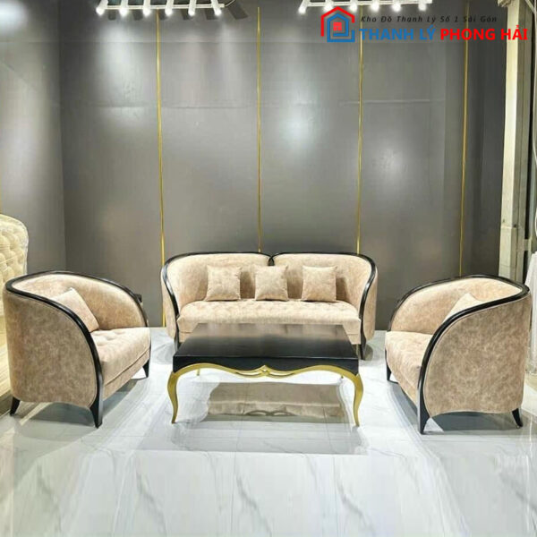 Bộ Sofa Châu Âu Sang Trọng Đẳng Cấp Mới 99% 2