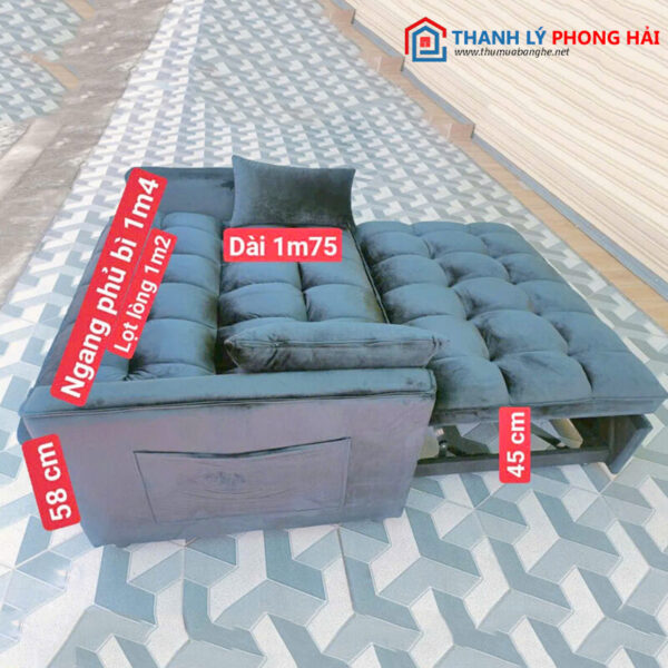 Thanh Lý Ghế Sofa Bed Thông Minh Mới 99% (nhiều màu) 4