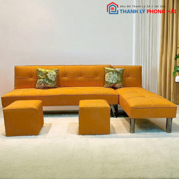 Sofa Góc L Đơn Giản Hiện Đại Mới 99% 3