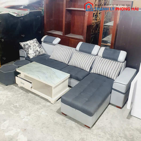 Bộ Sofa Góc L Cao Cấp Cũ Giá Rẻ 2