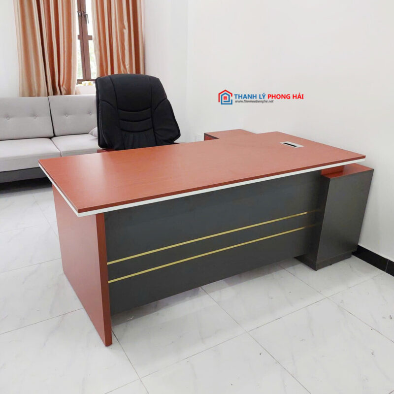 thanh-ly-ban-giam-doc-tphcm-37-800x800 Bàn Giám Đốc 1m8 Chữ L Hiện Đại Mới 99% (nhiều màu)  