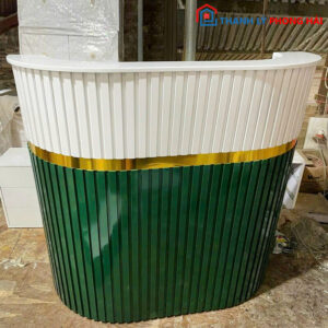 Thanh Lý Quầy Gỗ Cong Sang Trọng Mới 99% (Nhiều Mẫu) 2