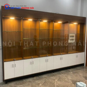 Tủ trưng bày mỹ phẩm thanh lý