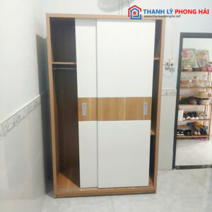 Thanh Lý Tủ Áo Cửa Lùa 1m2 Hiện Đại Mới 99% 3 Thanh Lý Tủ Áo Cửa Lùa 1m2 Hiện Đại Mới 99% 7