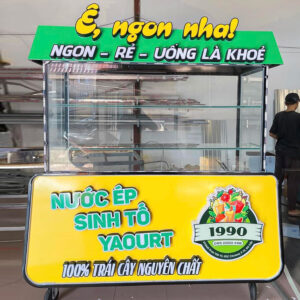 Xe bán nước ép, nước giải khát