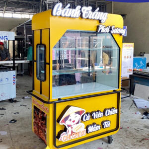 Xe bán bánh tráng đẹp