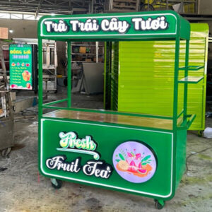 Xe trà trái cây tươi 1m2