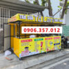Xe quầy bán trà sữa loại lớn