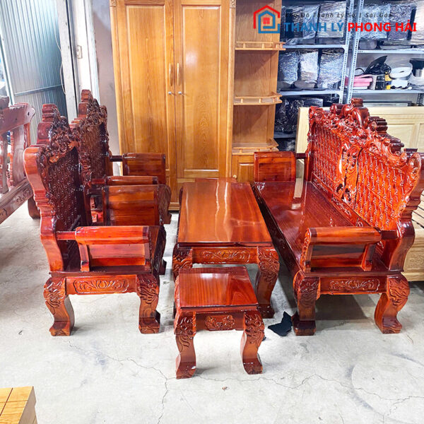 Bộ Salon Gỗ Hoàng Gia Đẳng Cấp Mới 99% 1