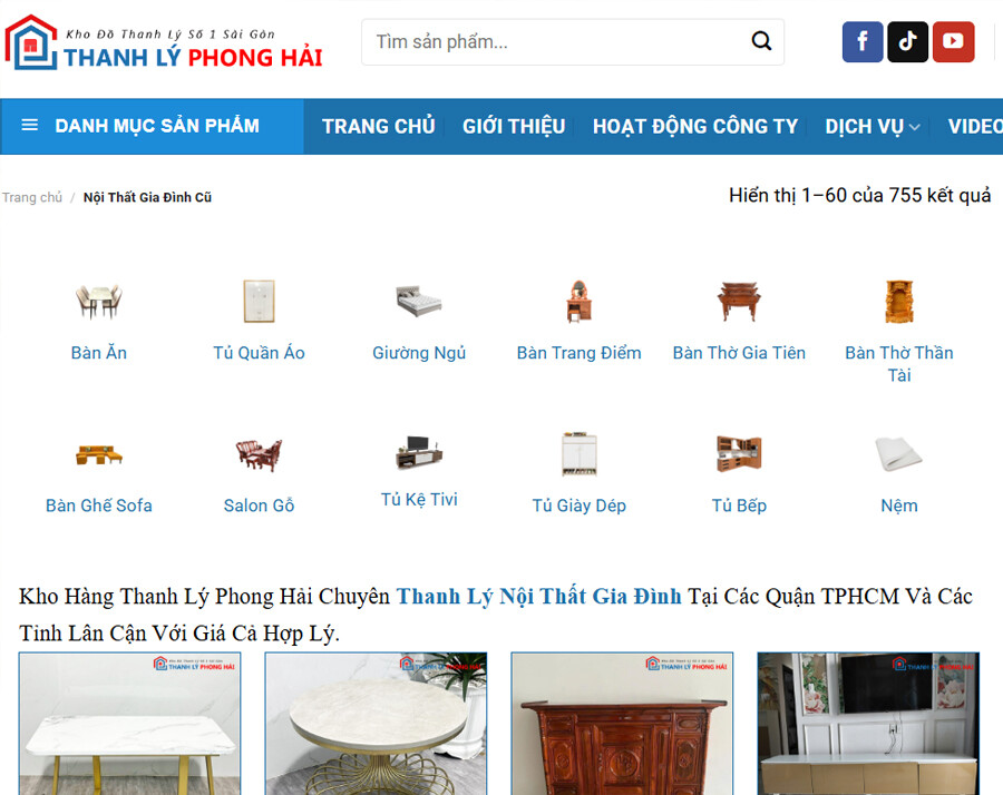 noi-that-cu-thanh-ly-quan-1-2 Địa Chỉ Mua Bán Thanh Lý Đồ Cũ Bàn Ghế Tủ Kệ Các Loại Uy Tín Tại Quận 1  