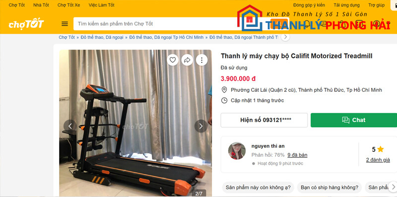 thanh-ly-may-chay-bo-cu-7 Top 10 Cửa Hàng Mua Bán Máy Chạy Bộ Cũ Uy Tín Tại TPHCM  