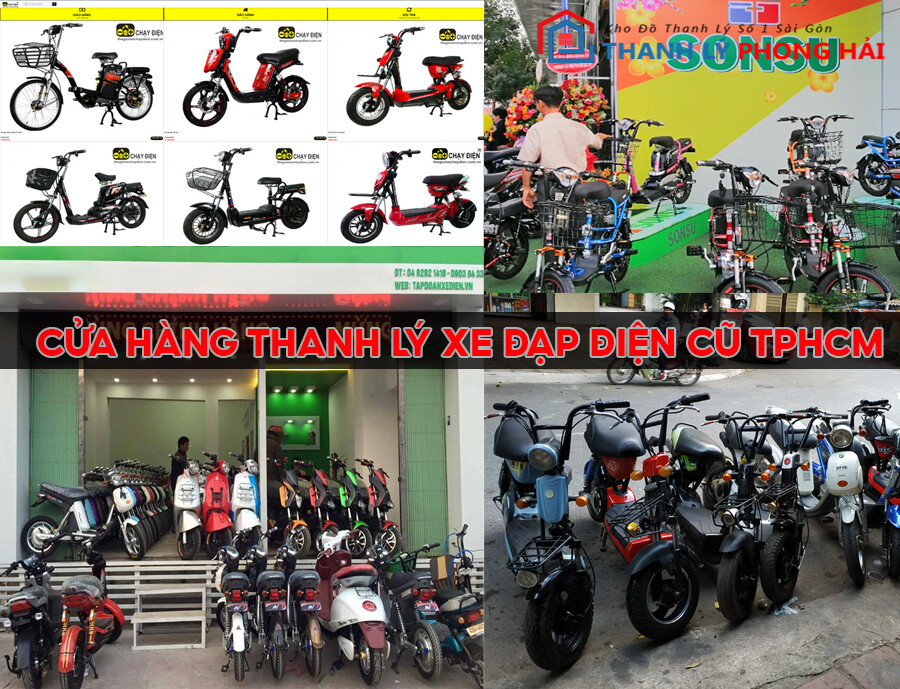 xe-dap-dien-cu-gia-re-2-1 Top 10 Cửa Hàng Thanh Lý Xe Đạp Điện Cũ Tại TPHCM  