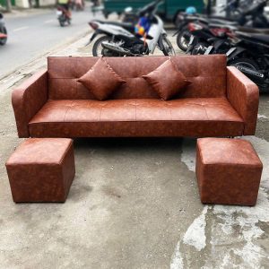 Bộ Sofa Bed Bọc Da Cao Cấp Mới 99% Giá Rẻ – (nhiều màu) 8 Bộ Sofa Bed Bọc Da Cao Cấp Mới 99% Giá Rẻ – (nhiều màu)