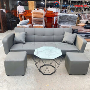 Bộ Sofa Bed Bọc Da Cao Cấp Mới 99% Giá Rẻ – (nhiều màu) 2 Bộ Sofa Bed Bọc Da Cao Cấp Mới 99% Giá Rẻ – (nhiều màu) 9