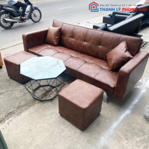 Bộ Sofa Bed Bọc Da Cao Cấp Mới 99% Giá Rẻ – (nhiều màu) 5 Bộ Sofa Bed Bọc Da Cao Cấp Mới 99% Giá Rẻ – (nhiều màu) 12