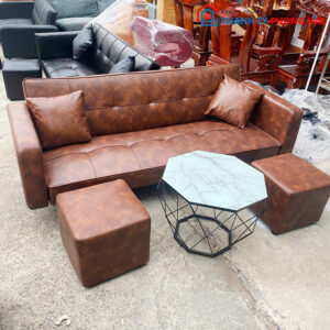 Bộ Sofa Bed Bọc Da Cao Cấp Mới 99% Giá Rẻ – (nhiều màu) 6 Bộ Sofa Bed Bọc Da Cao Cấp Mới 99% Giá Rẻ – (nhiều màu) 13