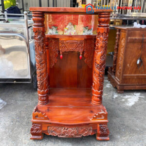 Bàn Thờ Ông Địa Gỗ TN Chạm Trổ Đẹp Cũ