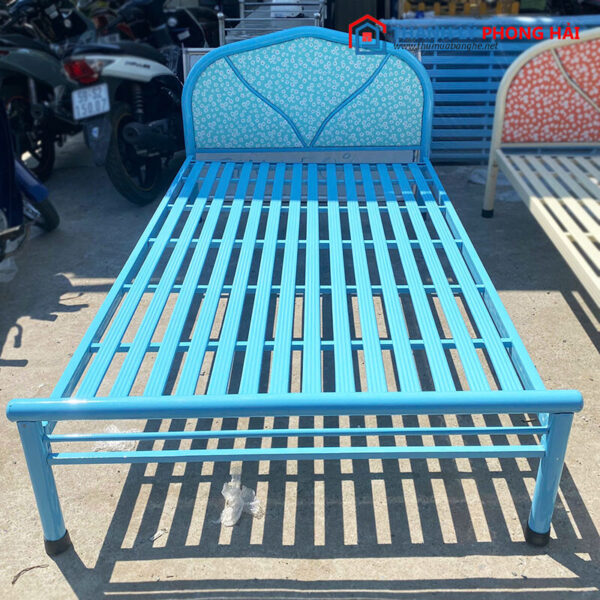 Thanh Lý Giường Sắt 1m2 Nhiều Màu Đẹp Mới 99%