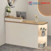 Thanh Lý Quầy Lễ Tân Gỗ MDF Cốt Xanh Mới 99%
