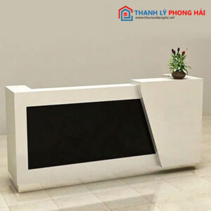Thanh Lý Quầy Lễ Tân Gỗ MDF Độc Đáo Mới 99%