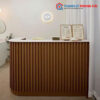 Thanh Lý Quầy Lễ Tân Gỗ MDF Hiện Đại Mới 99%