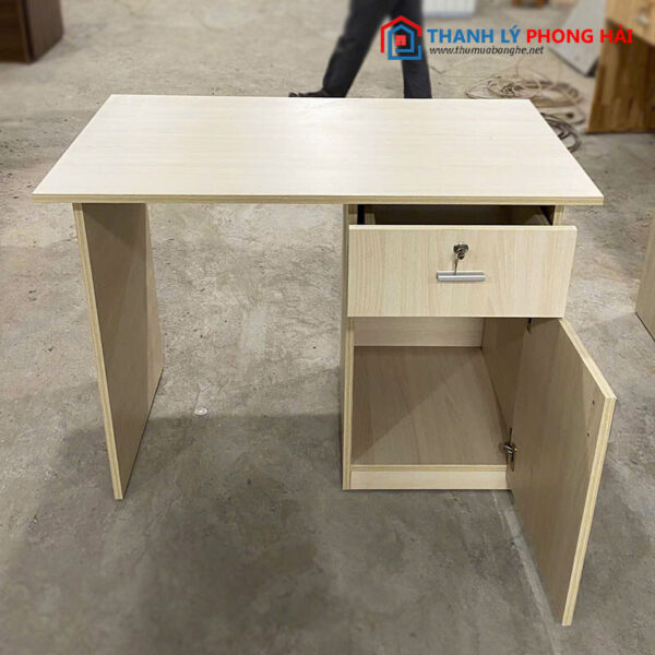 Thanh Lý Bàn Làm Việc 1m Kèm Tủ Hồ Sơ Mới 99% 2