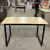Thanh Lý Bàn Làm Việc Chân Sắt Mặt MDF 1m2x60 Mới 99%