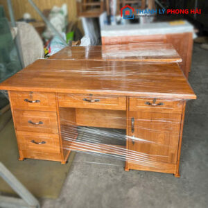 Thanh Lý Bàn Làm Việc Gỗ Cao Su Nhiều Size Mới 99%