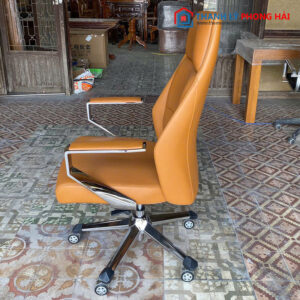 Thanh Lý Ghế Giám Đốc Lưng Cao Tay Nhôm Mới 99%