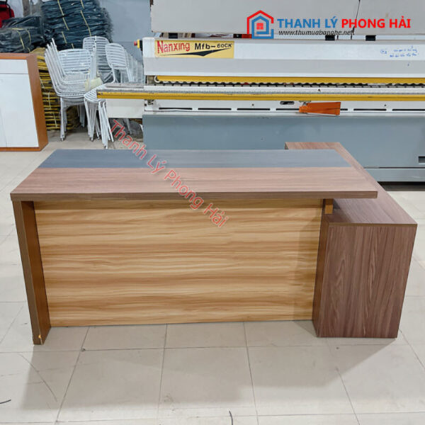 Thanh Lý Bàn Lãnh Đạo Chữ L Phối Nhiều Màu Mới 99%