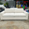 Thanh Lý Băng Sofa Trắng 2m2 Vải Canvas Mới 99%