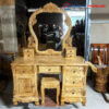 Thanh Lý Bộ Bàn Trang Điểm Gỗ Gõ Đỏ 1m1 Kèm Ghế Mới 99%