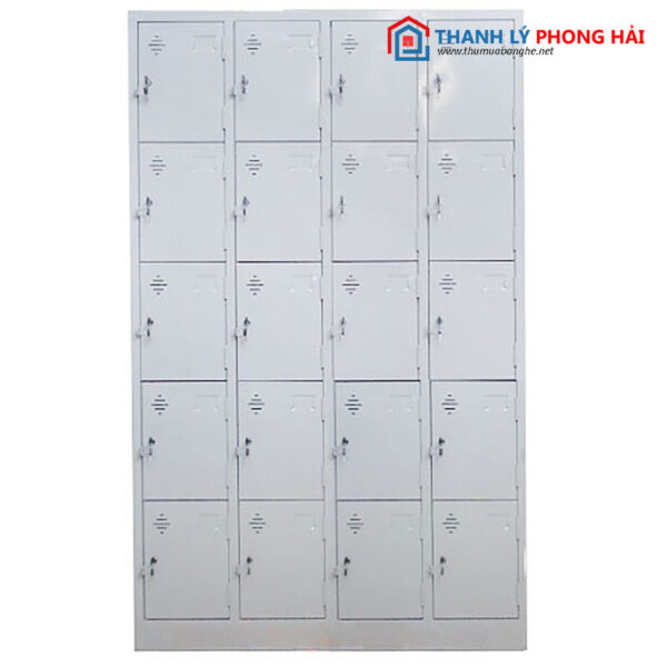 Thanh Lý Tủ Locker Sắt 20 Ngăn 1m2 Mới 99%
