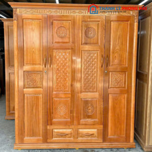 Thanh Lý Tủ Quần Áo Gỗ Sồi Nhiều Size Mới 99%