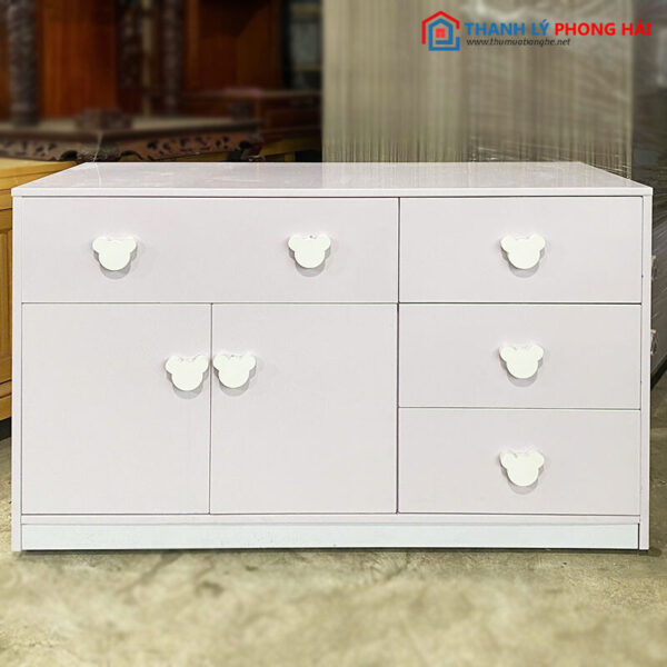 Thanh Lý Tủ Nhựa Mini 1m Màu Kem Mới 99%