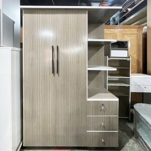 Thanh Lý Tủ Quần Áo Nhựa 2 Cánh 1m25 Kèm Kệ Góc Mới 99%