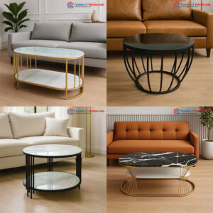 Thanh Lý Bàn Sofa Thanh Lịch Nhiều Mẫu Mới 99%