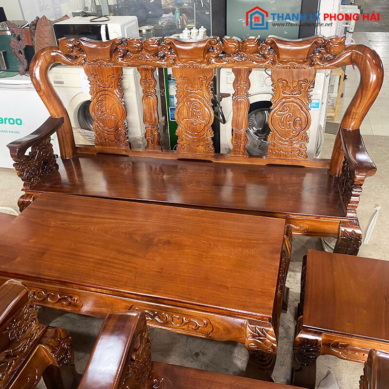 Bộ Salon Gỗ Tràm Tay 10 Mới 99%   bo-salon-go-tram-tay-10-moi-99-3 Bộ Salon Gỗ Tràm Tay 10 Mới 99%