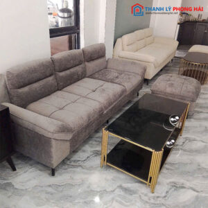 Bộ Sofa Bọc Da Kèm Bàn Trà Hiện Đại Mới 99% (Nhiều Mẫu)