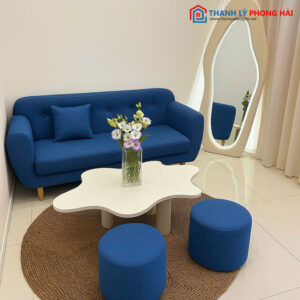 Thanh Lý Bộ Sofa Bọc Vải Đệm Mút Nhiều Mẫu Mới 99%