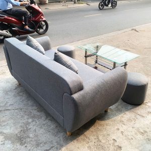 Thanh Lý Bộ Sofa Bọc Vải Đệm Mút Nhiều Mẫu Mới 99%