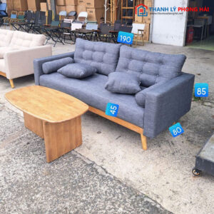 Thanh Lý Bộ Sofa Bọc Vải Kèm 4 Gối Mới 99% (Nhiều Mẫu)