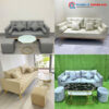 Thanh Lý Bộ Sofa Bọc Vải Kèm 4 Gối Mới 99% (Nhiều Mẫu)